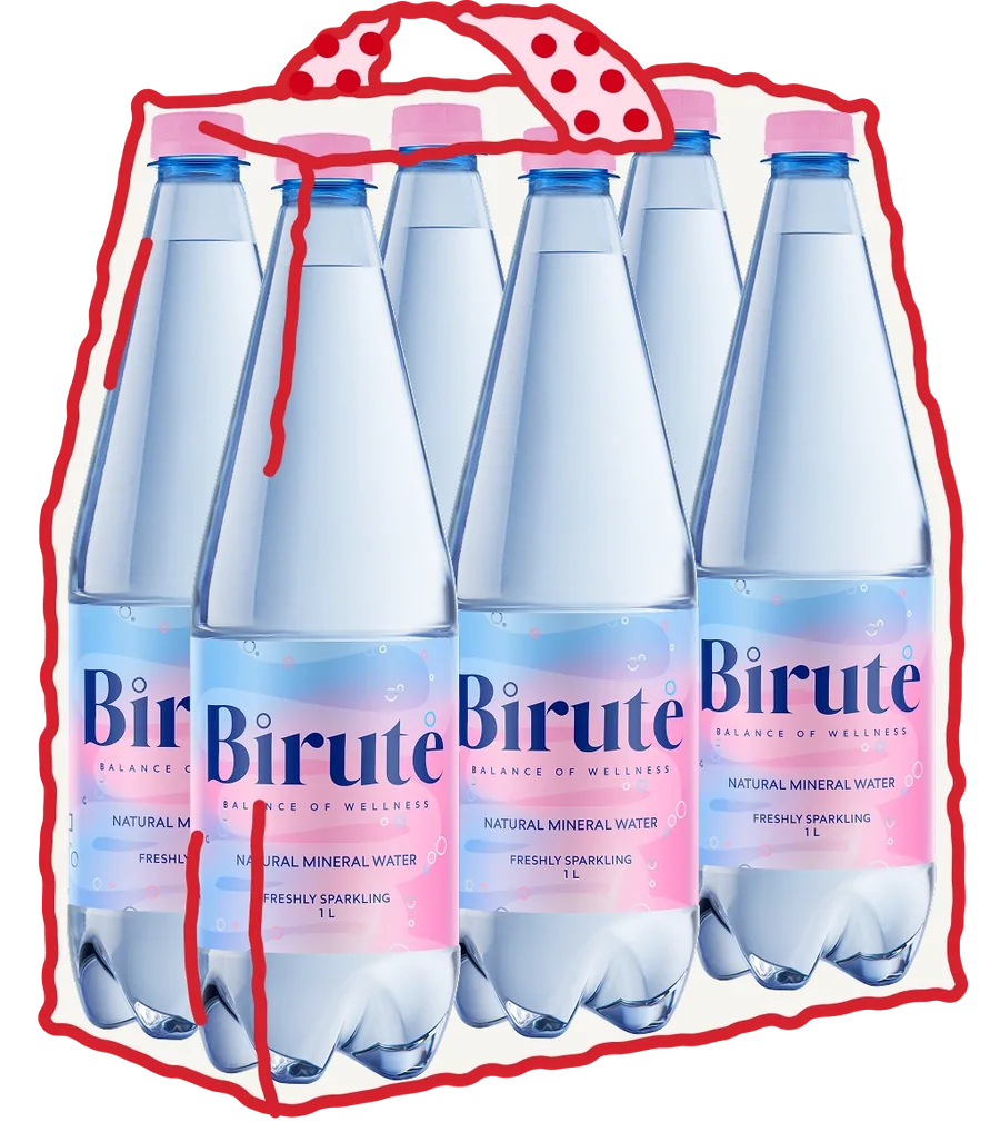 „Birutė" 6 × 1 l pakk